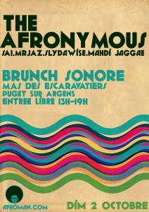 BRUNCH SONORE 2 OCTOBRE