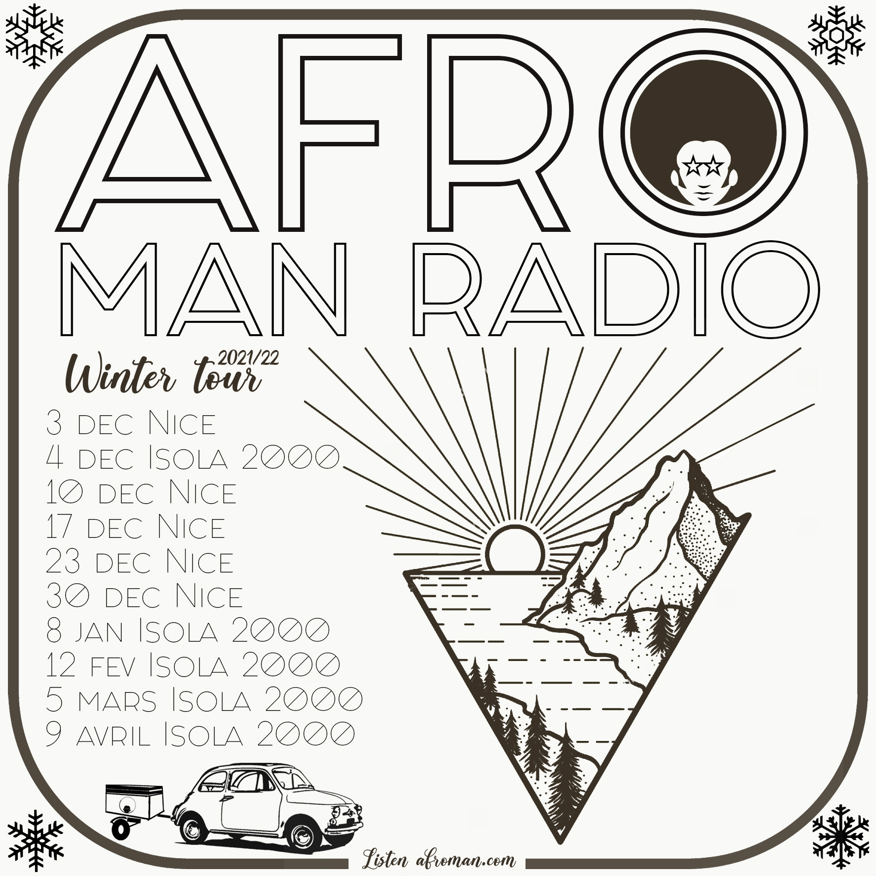 AFROMAN RADIO WINTER TOUR Afroman